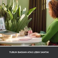 Gambar Logitech LIFT Mouse Ergonomic Vertical Wireless Bluetooth Silent - Rose dari Logi Store Indonesia Kota Administrasi Jakarta Utara 2 Tokopedia