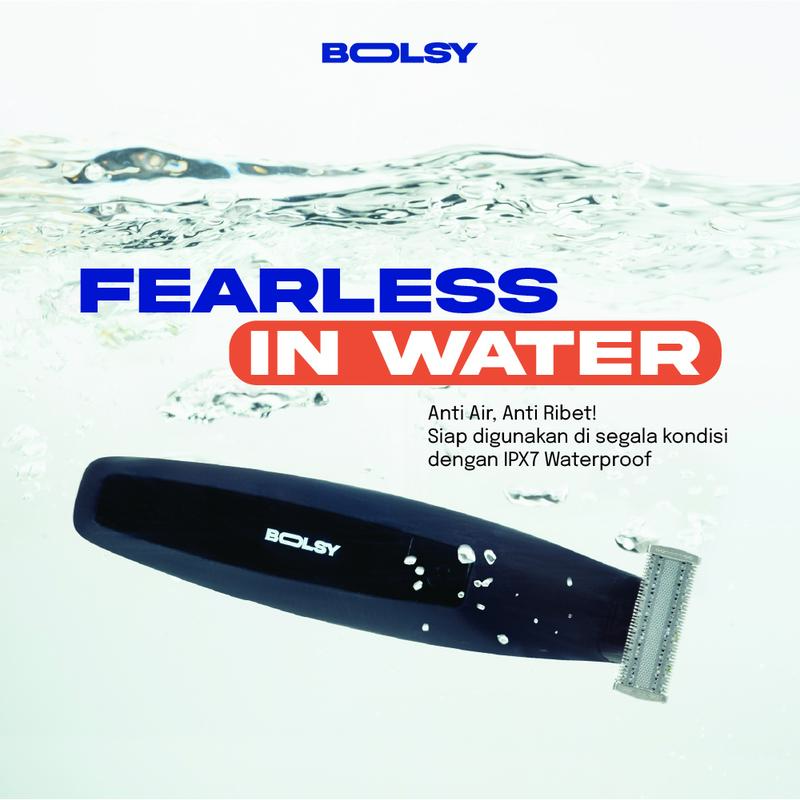 Bolsy Bols Trimmer - Alat Cukur Bulu Kemaluan, Badan Pria & Area Sensitif - Tubuh, Elektrik Box Kumis 8