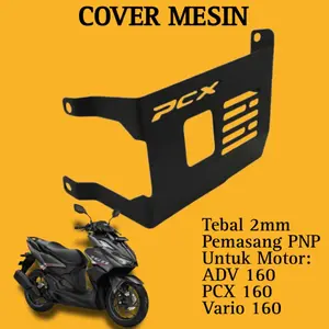 Cover Mesin PCX 160 ADV 160 Vario 160 Pelindung Krenkes Crankes Krengkes Mesin ADV PCX VARIO 160