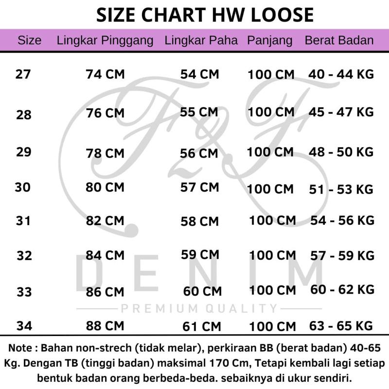 Celana Baggy Jeans Skena (Size 27-34) Celana Jeans Panjang Gombrong Wanita Terbaru 8