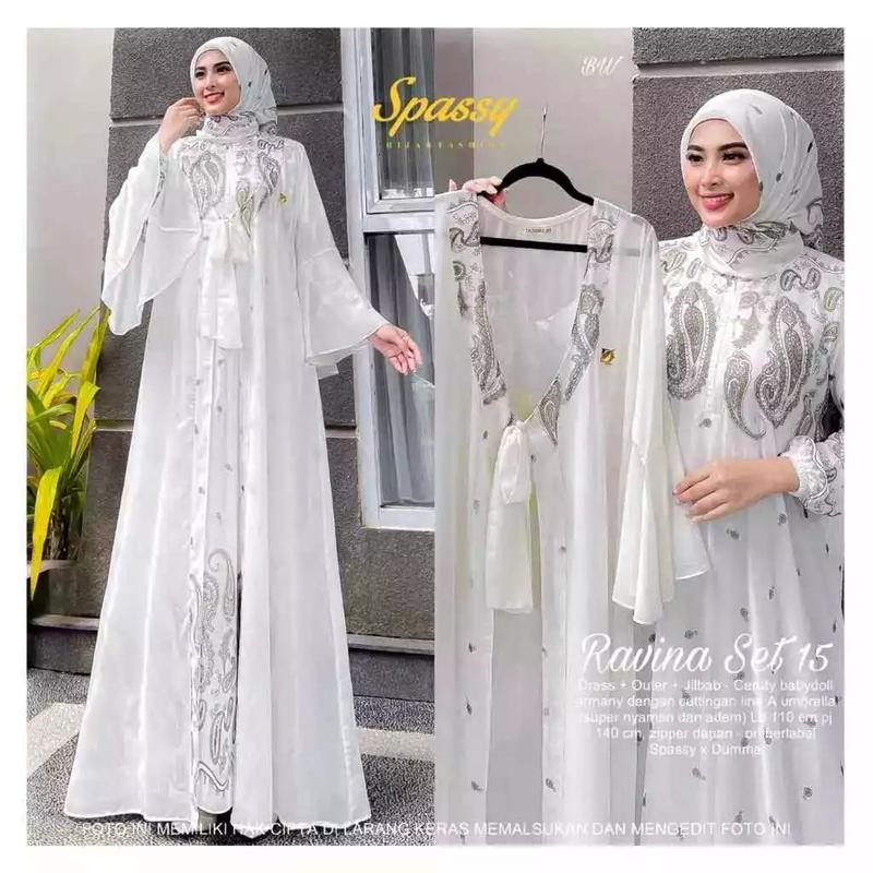 Ravina set  / Ravina set 2/ Ravina set 4 / Ravina 11 / Ravina set 12 / Ravina set 13 / Ravina set 15 / Ravina set 16 / gamis set hijab 0