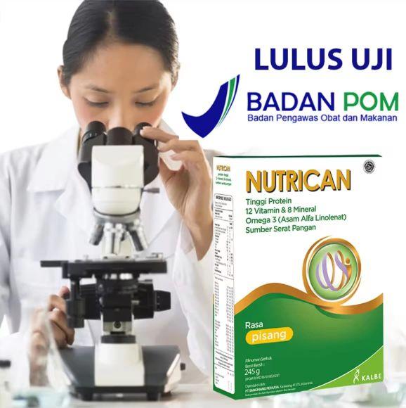 NUTRICAN Nutrisi Khusus Tinggi Energi dan Protein 245 gr Mengandung Omega 3 dan Omega 6 untuk Penderita Kanker
