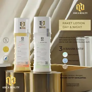BMG Lotion Pemutih Pagi dan Malam BPOM Original 100%