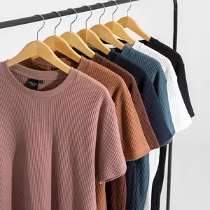 Beppu Kaos Knit Waffle BYBLANK - Kaos Polos Waffle Pria Premium