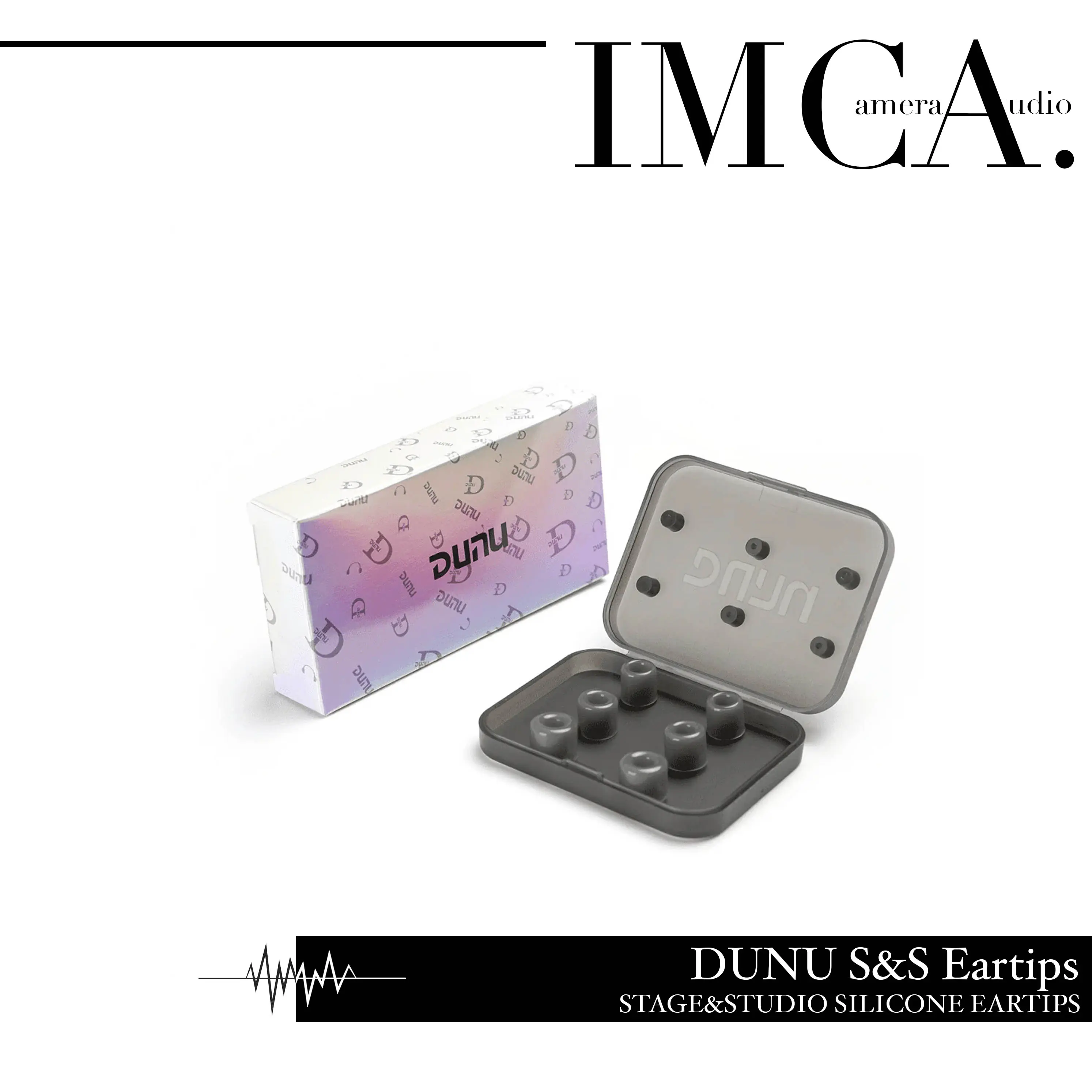 Eartips Dunu S&S Stage & Studio Silicone Eartips