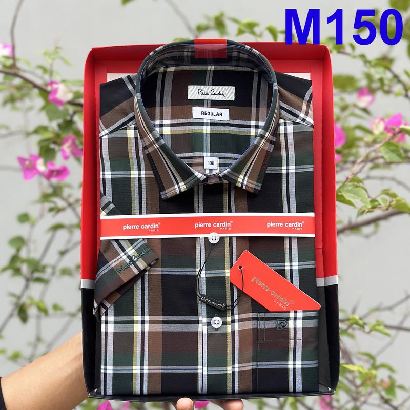  Áo Sơ Mi Pierre Cardin Áo Sơ Mi Nam Áo Sơ Mi Công Sở Cao Cấp Ngắn Tay Vạt Ngang Mẫu Mới 2025 