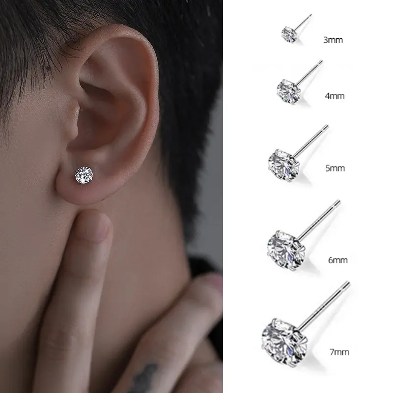 Hoa Tai, Đơn Giản Và Thời Trang, Dành Cho Nam Và Nữ, Hợp Xu hướng Và Thanh Lịch, Phụ Kiện Cá Tính 0