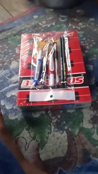 Product Review of (PROMO) PAKET LENGKAP 1 PACK ISI 10 PCS/5 PCS BUKU FREE PULPEN, PENSIL, PENGHAPUS,BUKU TULIS BMCAMPUS 36 LEMBAR TERSEDIA ISI 10 DAN 5 BUAH BUKU Sekolah from R**n 0