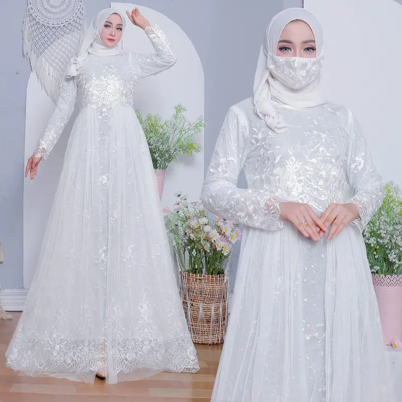 Gamis Layla Tile Tutu -  Gamis Pesta Tile 4
