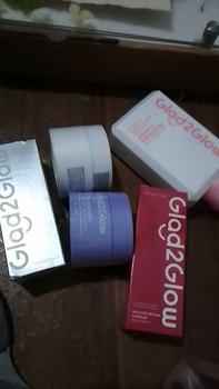 Product Review of glad2glow paket aha bha intensive peeling solution from A**i 0