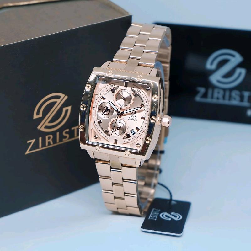 Jam Tangan Wanita Z53 Zirist Rantai, Tgl Aktif, Ukuran 3,3cm - Free Box & Kartu Garansi - Watches Elegan 5