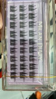 Product Review of [ LANGSUNG TEMPEL ] MILAN STORY Serat Kapas Premium N04 Bulu Mata Palsu | Eyelash Extention | Eye Make Up Tanpa Pinset from D**5 0