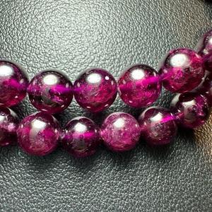 Vòng Tay Purple Garnet - Năng lượng của sức sống và sự vững vàng