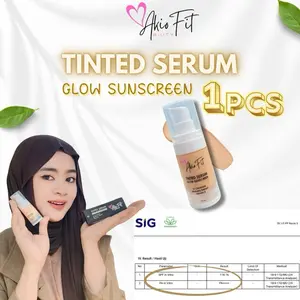 Tinted Serum Glow Sunscreen Akiofit Biuty