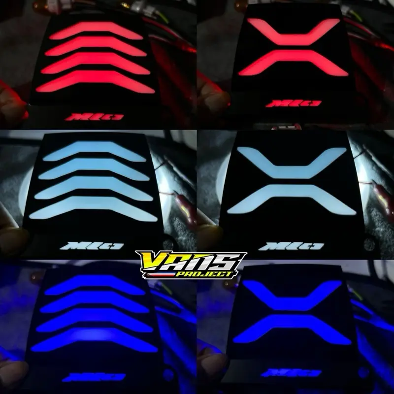 Stoplamp LED Lazzy Mio Sporty dan Mio Smile 3D animasi Lazy PNP Tinggal Pasang 0