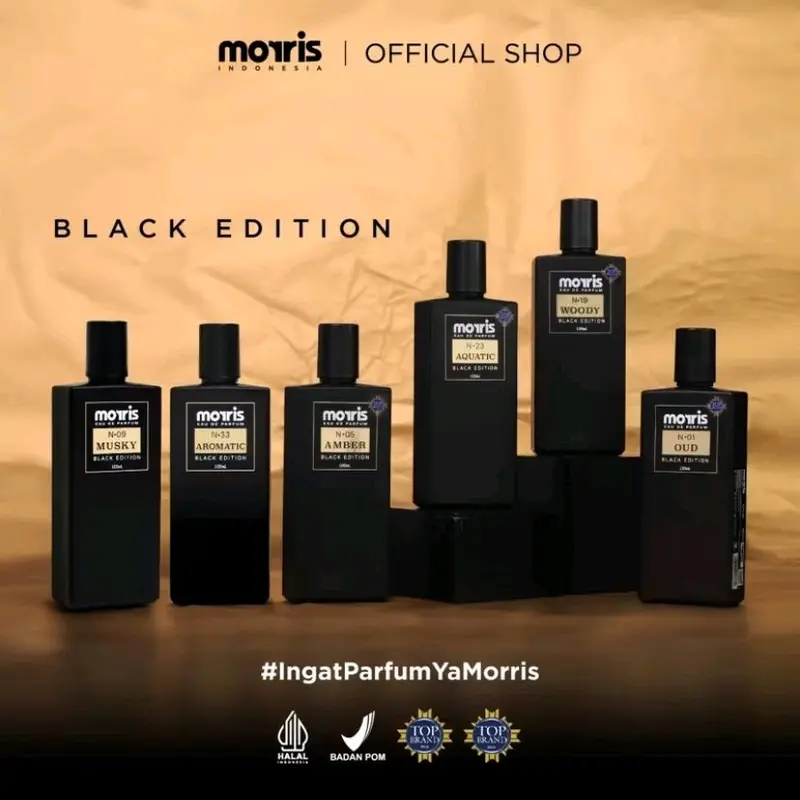 Morris EDP Black Edition/Parfume Pria 1