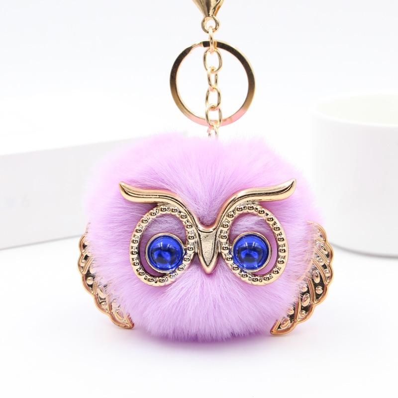 HUMAIRA Pompom Bulu Gantungan Tas Lucu - CC014 7