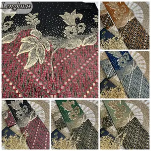 Kain Batik Bahan Katun Motif Lengkuas hmt Batik Pekalongan
