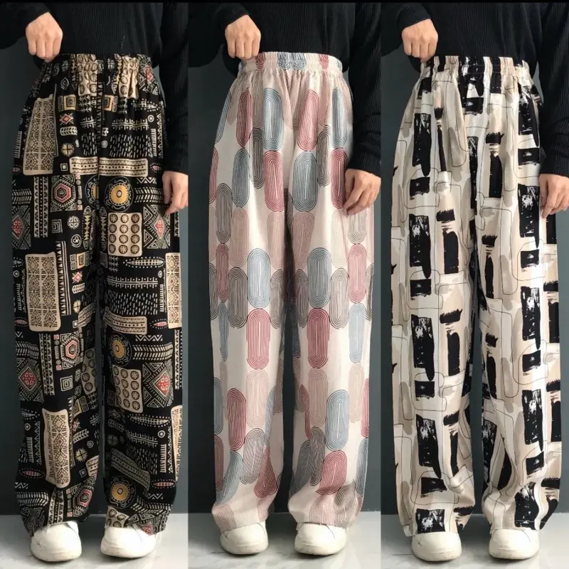 Celana Kulot Rayon Premium Motif Kekinian Dan Terlaris - Celana Hommy Kulot Wanita Santai
