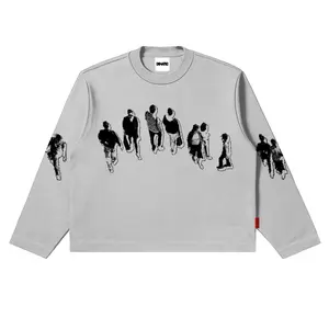 Dehated 49 Longsleeve Boxy Differently - Kaos Lengan Panjang Boxy Unisex 20s