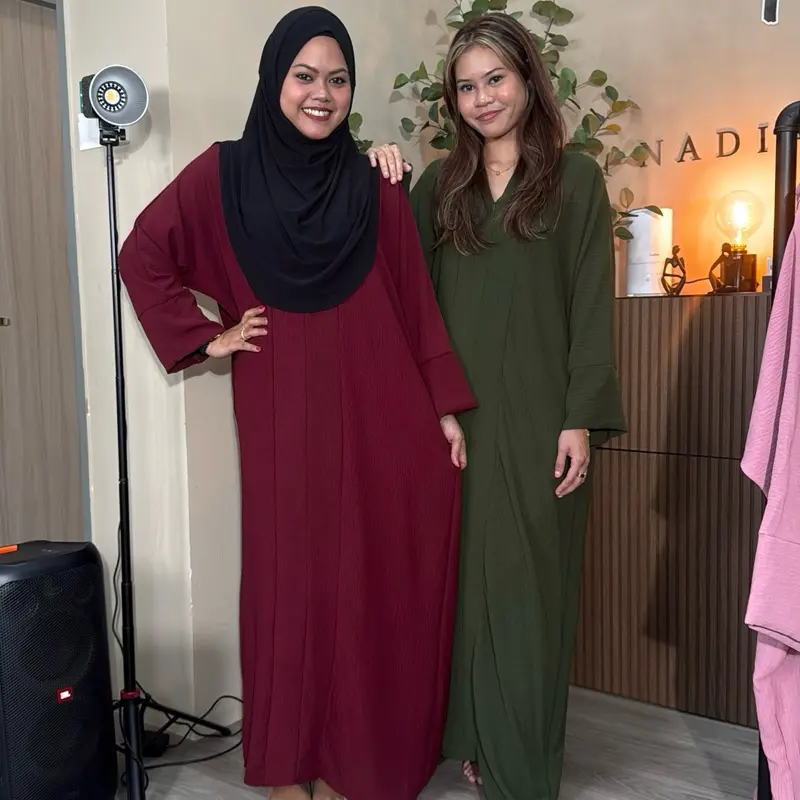 Cey Crepe Kaftan Kebaya (Nursing Friendly) for Women