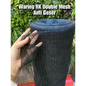 Ecer Per Meter Waring RK Anti Geser Double Mesh-Waring RK Anti Geser Per Meter Murah-Jaring Waring RK Untuk Kolam Murah
