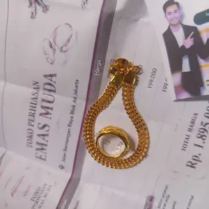 terlaris gelang tikar free cincin emas muda dapat surat toko