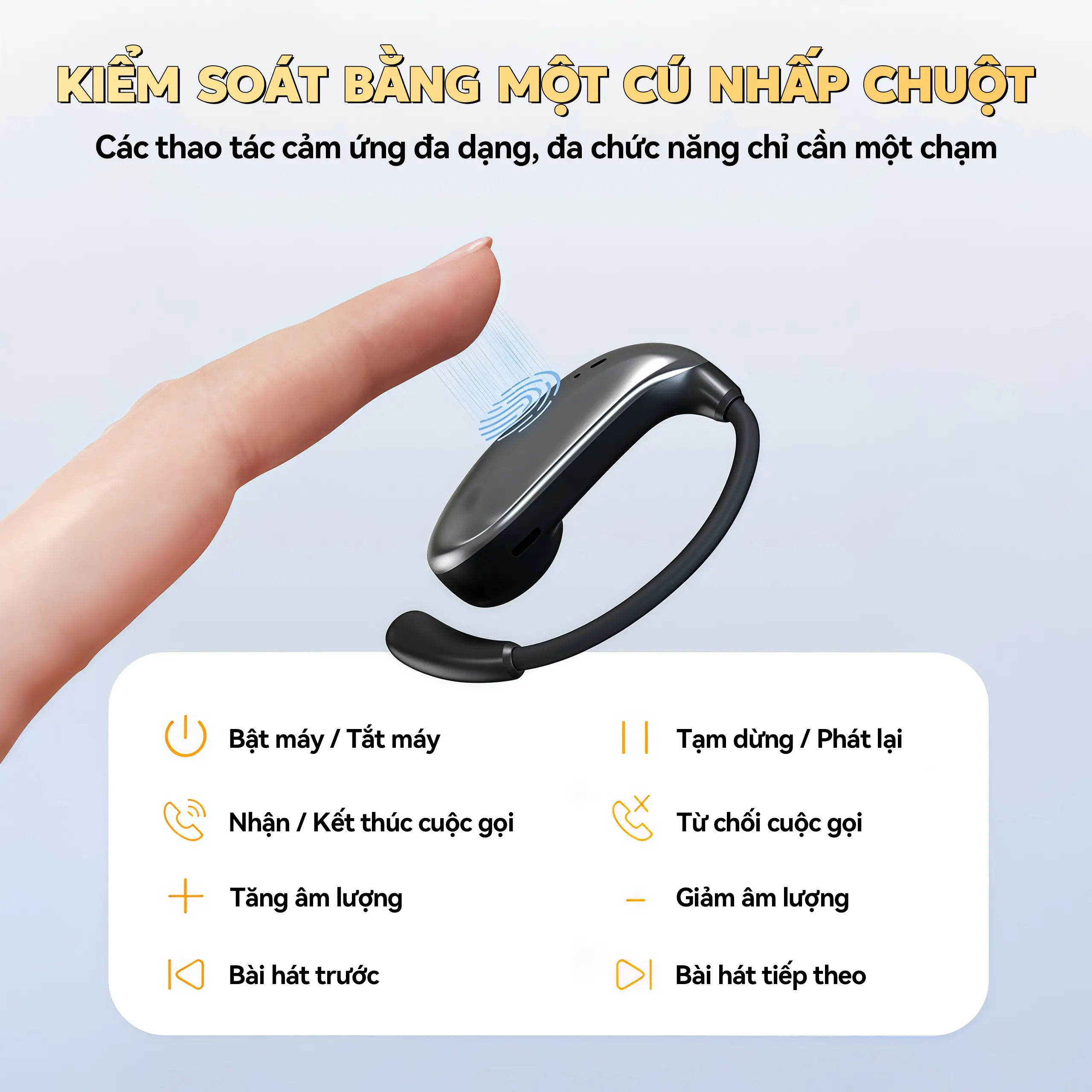 N73 Tai Nghe Dạng Mở, Âm thanh HiFi, Chế tác Titanium, Chất liệu mảnh dẻ linh hoạt, Khử ồn thể thao, Cảm ứng chạm, IPX5 chống nước chống bụi, Bluetooth 6.0, Đeo nhẹ không cảm giác | BigBuy360 - bigbuy360.vn N73 Tai Nghe Dạng Mở, Âm thanh HiFi, Chế tác Titanium, Chất liệu mảnh dẻ linh hoạt, Khử ồn thể thao, Cảm ứng chạm, IPX5 chống nước chống bụi, Bluetooth 6.0, Đeo nhẹ không cảm giác | BigBuy360 - bigbuy360.vn