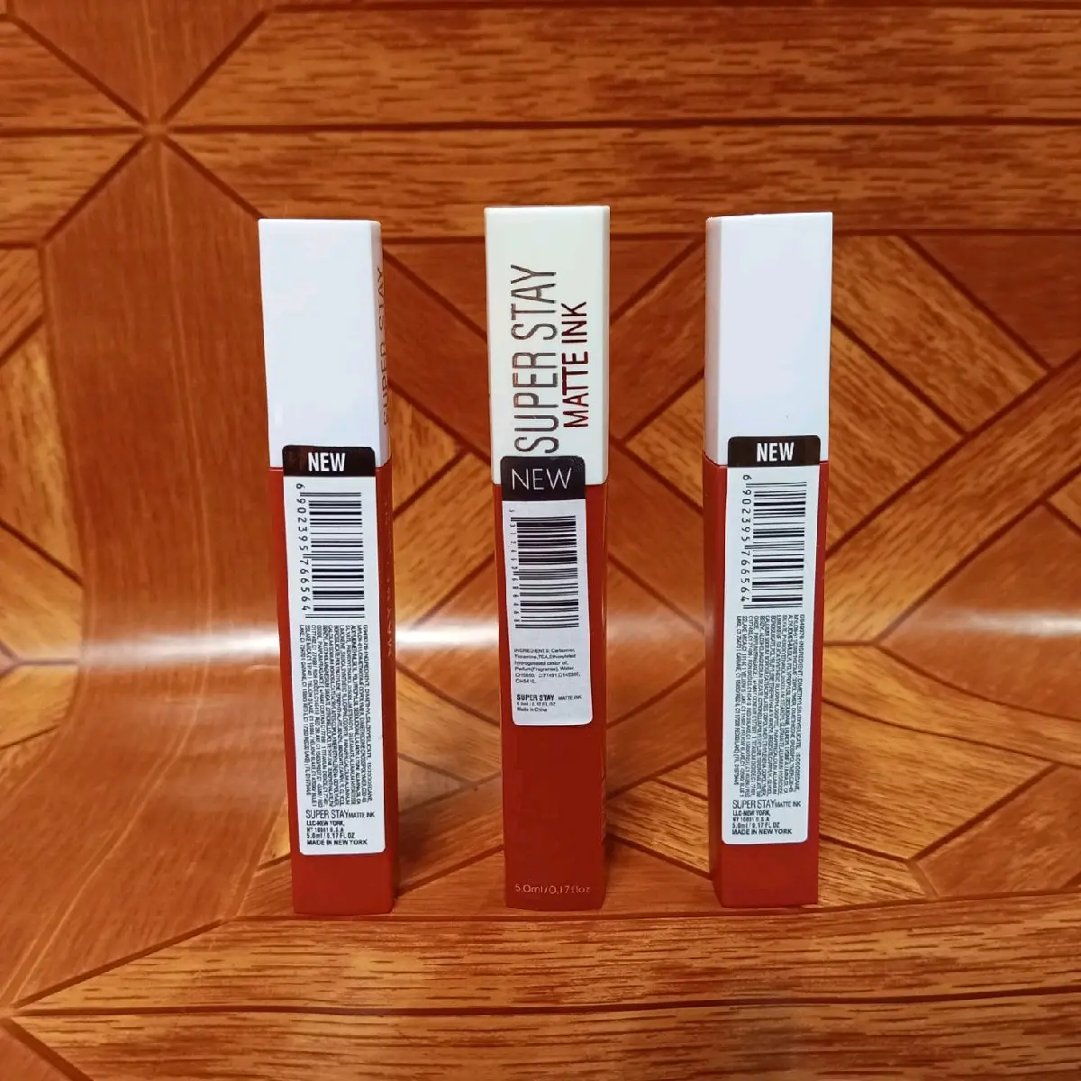 Buy 5 Get 1 Lipcream Super Stay Matte INK Waterproof Termurah / Beli 5 Gratis 1 Lipcream Barcode Super Stay Matte INK Murah  Liquid
