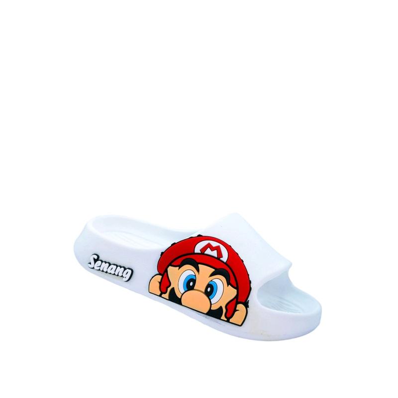 Cloos Sandal Anak Laki Selop Motif Mario Fashion Karet 2
