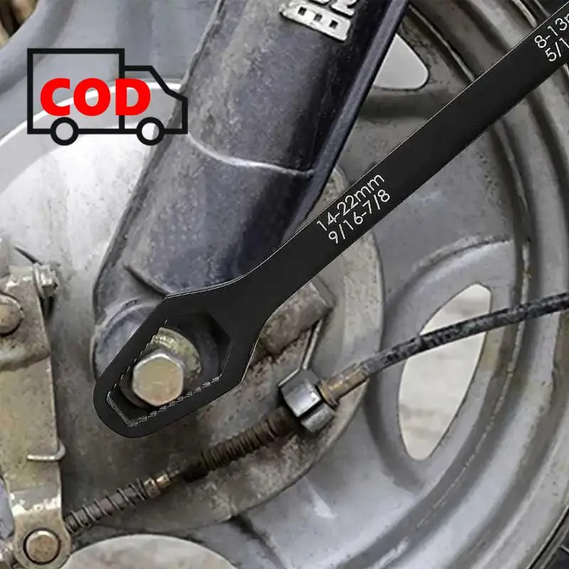 Kunci Pas Inggris Set Multifungsi Serbaguna Sepeda Mobil 14-22mm dan 8-13mm Wrench Spanner 4