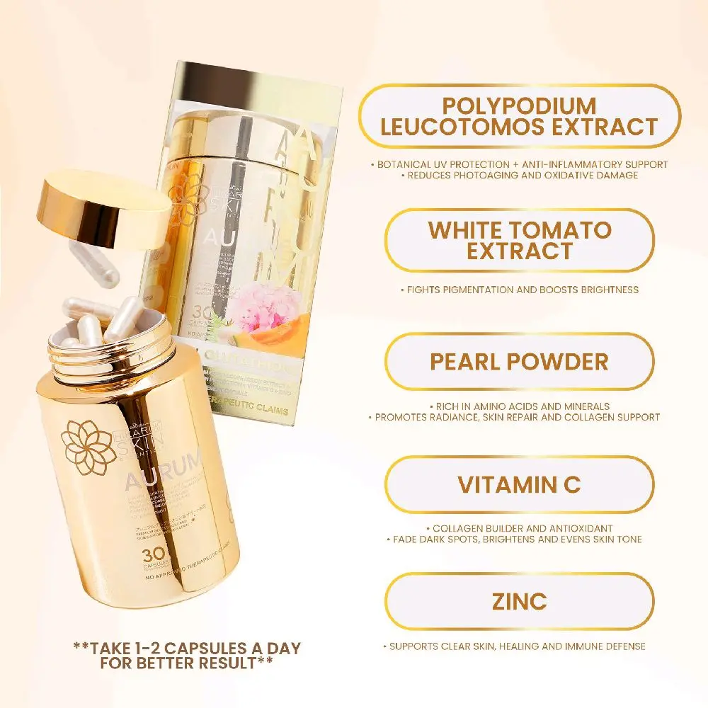 HIKARI AURUM Glutathione with Oral Sunblock capsules 1 bottle - TikTok Shop Philippines HIKARI AURUM Glutathione with Oral Sunblock capsules 1 bottle - TikTok Shop Philippines
