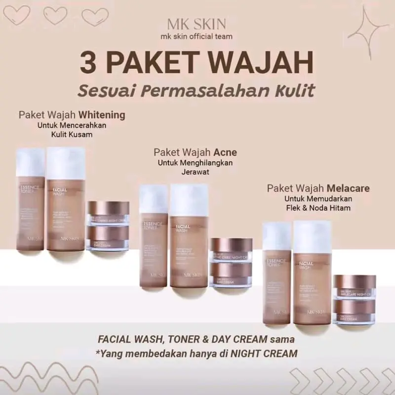 PO MK SKIN LENGKAP 3 PAKET SERIES