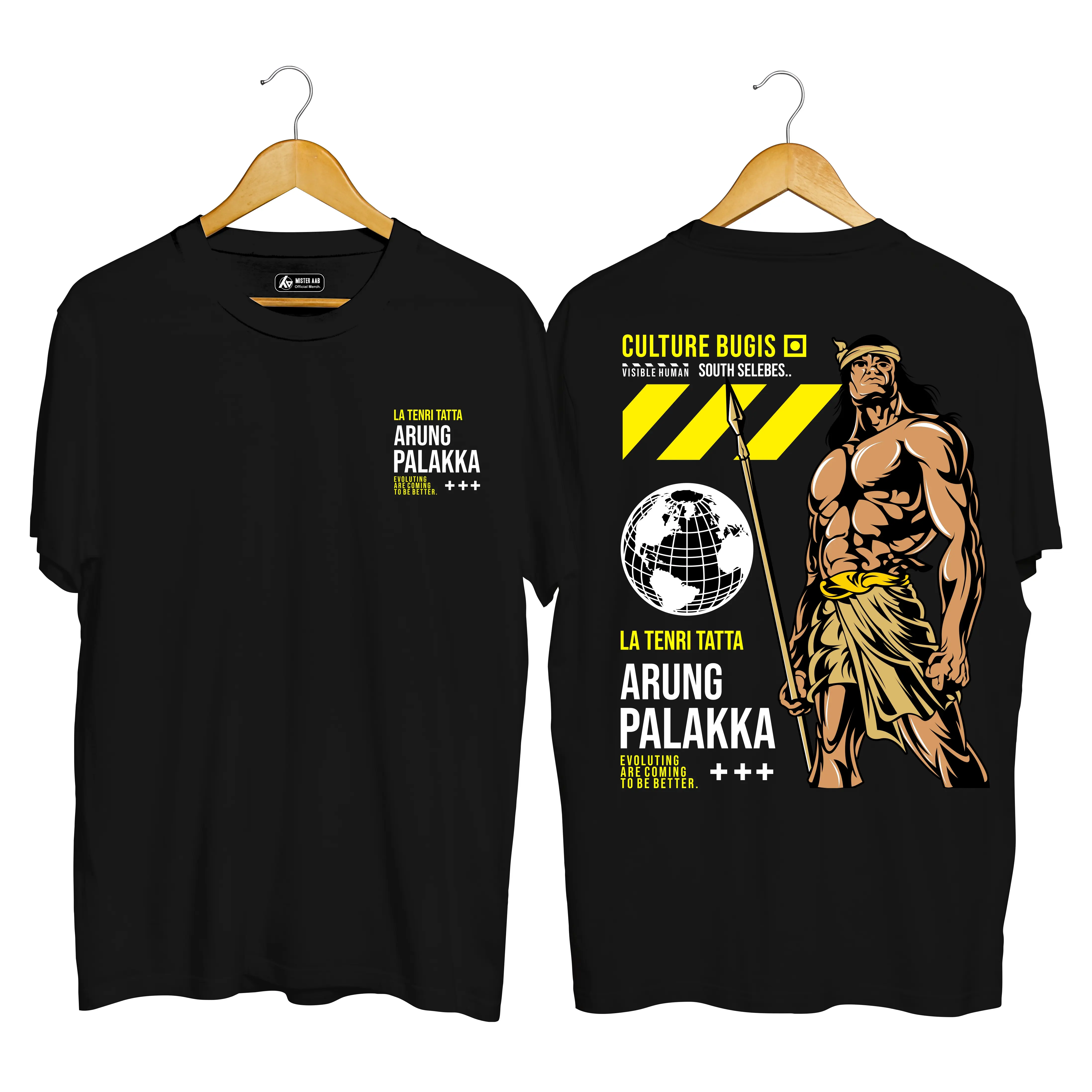 Kaos bugis arung palakka streetware edition Combed Kain