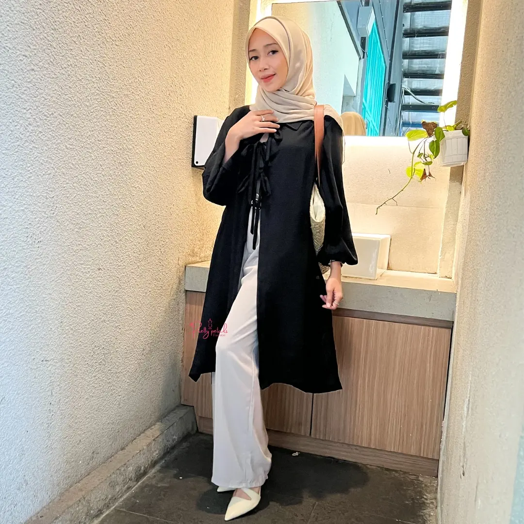 KAMILA  Tunik Pakaian Terbaru Kekinian Bahan Crinkle airflow Premium Baju Tunik  Wanita Dewasa