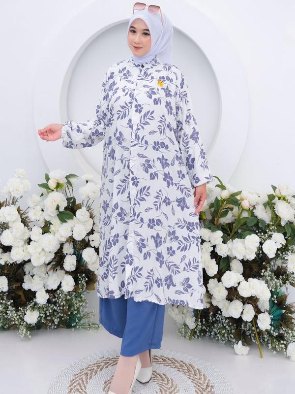 ARUMI SETCEL Setelan Rayon Mix Crinkle Terbaru Model Kekinian Viral 2024 2