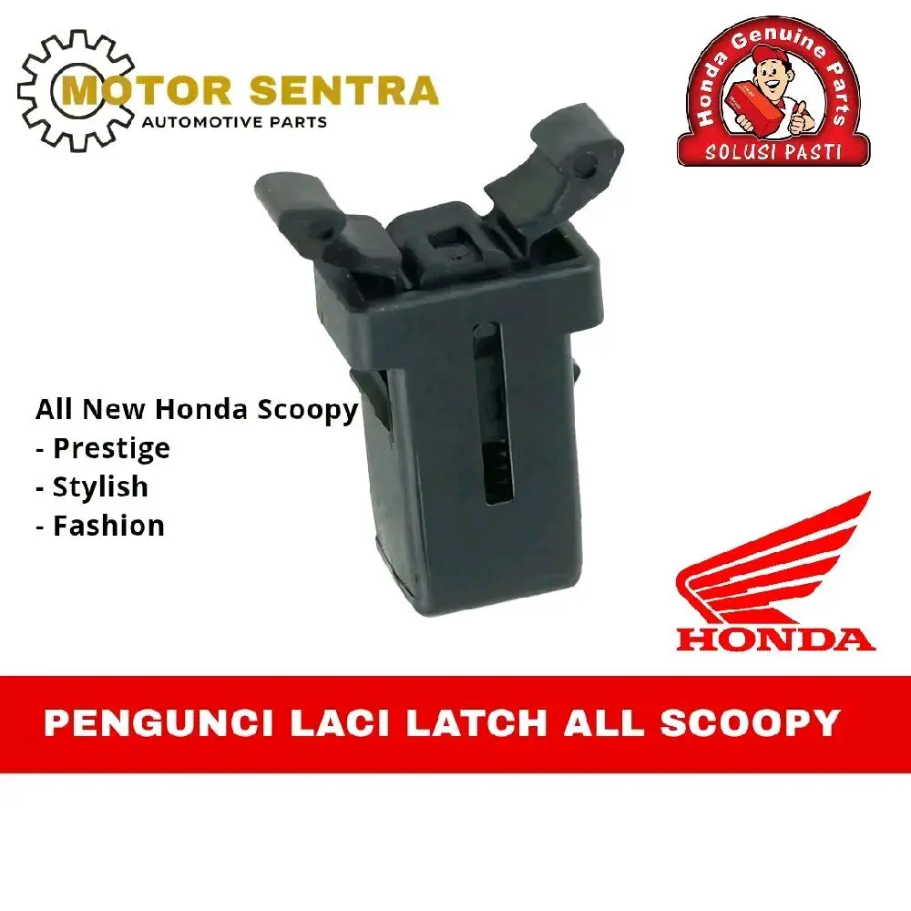 Latch Pengunci Laci All Scoopy Kunci Tutup Dashboard Motor Honda New Scoopy High Quality