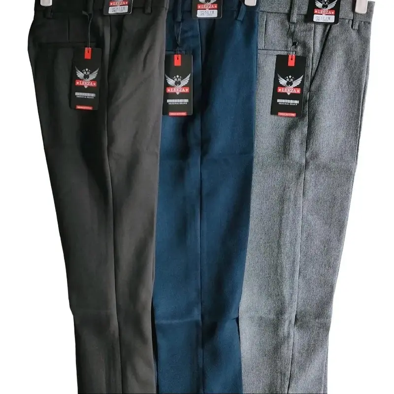 Celana Bahan Anak Celana Tanggung Slimfit Celana Span Anak Celana Sekolah / Mondok ( 24-26 ) SD/SMP 8
