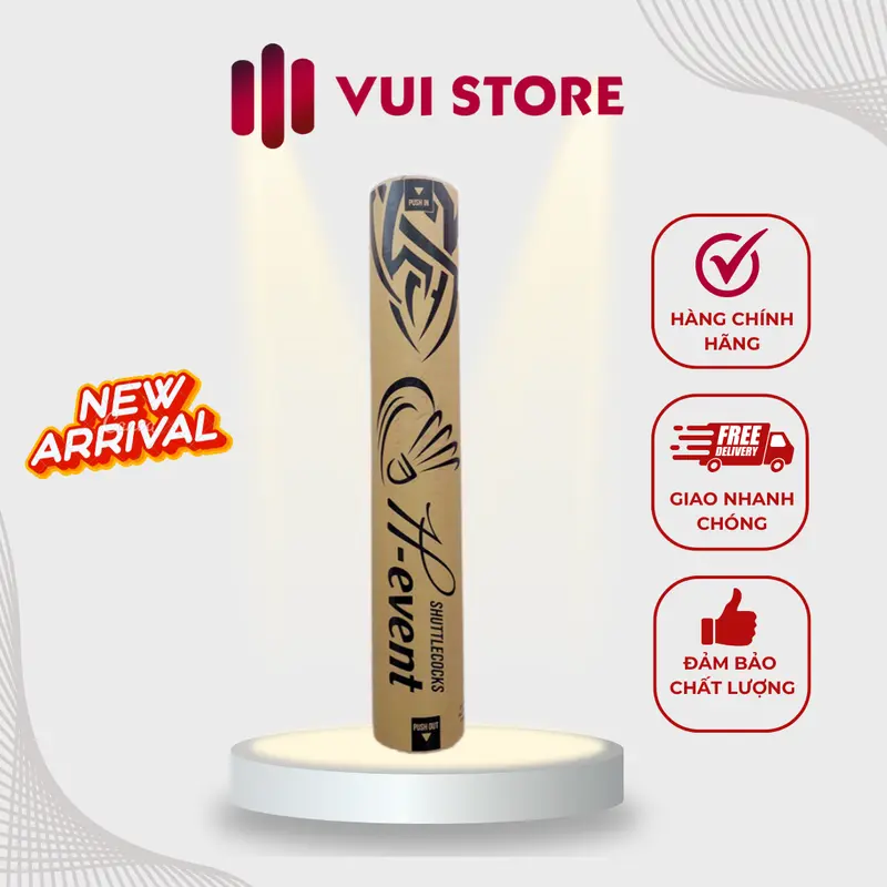 ỐNG CẦU LÔNG EVENT TẬP LUYỆN ( Hộp 12 quả ) - Hàng phân phối chính thức - Vui Store Nam Vợt Cầu Lông Sport 2