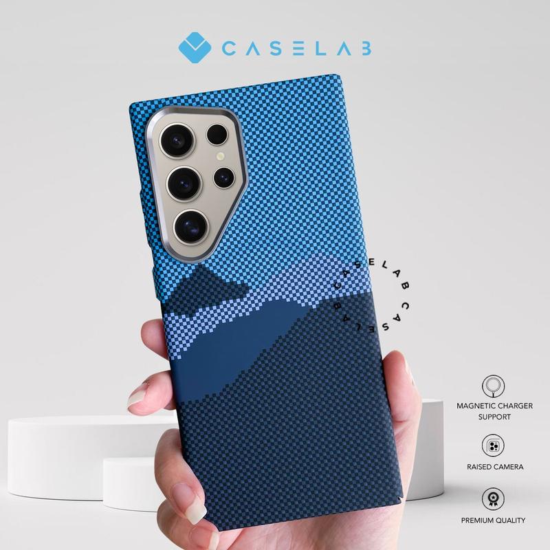 Product Introduction of CASELAB - PIXEL CARBON MOUNTAIN TARTAN BRITISH DESIGN CASE MAGNETIC SMSG COMPATIBLE FOR S25 ULTRA S25 PLUS S25 S24 ULTRA S24 PLUS S24 S 24 S23 ULTRA S23 PLUS S23 S 23 HARDCASE PC PIXEL DESIGN CASING PELINDUNG HANDPHONE Bumper Blue 34