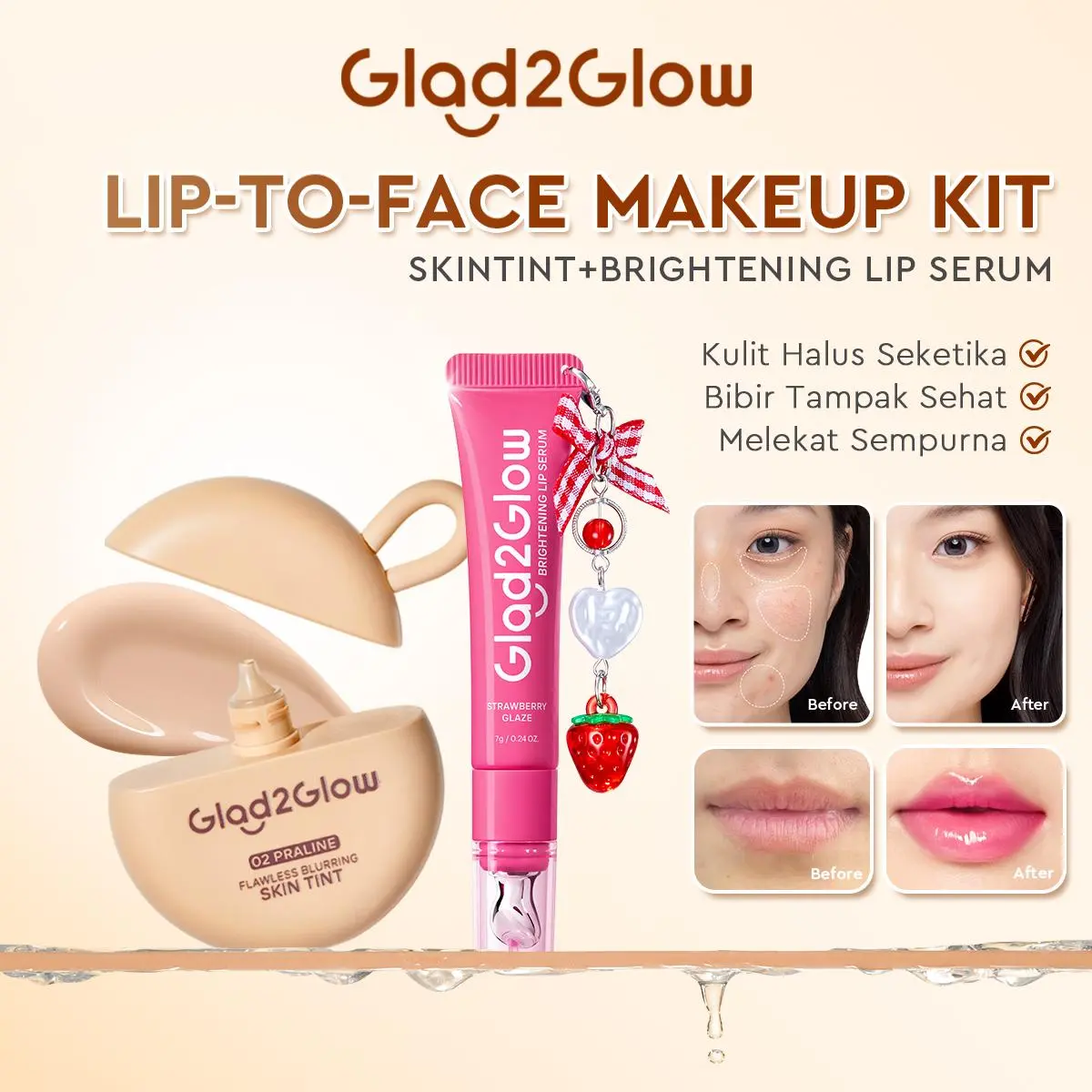 Skintint O2+ Lip Serum 01