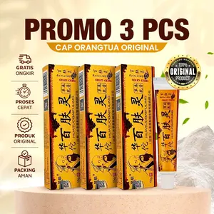 ISI 3 pcs Salep Herbal China paling Ampuh Asli cap orang tua atasi Jamur panu kurap alergi gatal selakangan