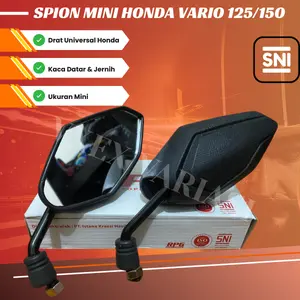 Spion Honda Vario Model Mini Kaca Jernih Drat Universal Motor Honda Sudah SNI Kualitas Terbaik