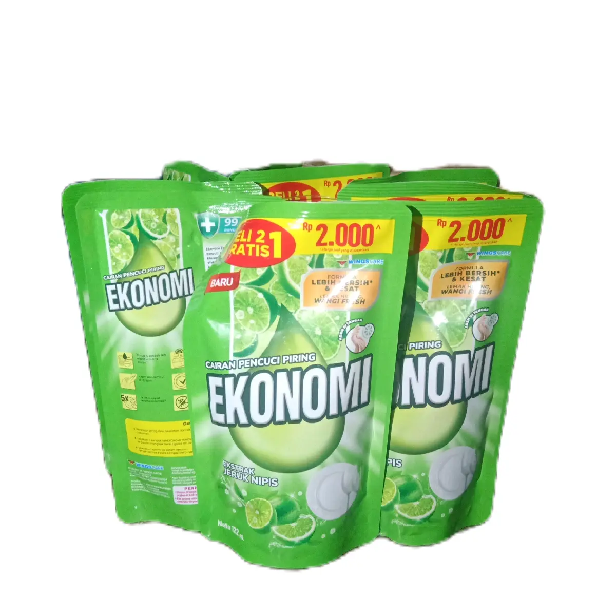 [isi 9] promo murce Sabun Cair Ekonomi Kemasan 2000 - Hemat Uang Sabun Ekonomis