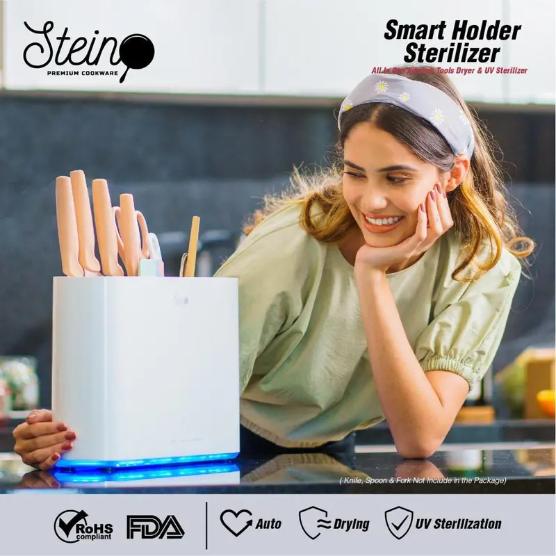 [EXCLUSIVE JORDI ONSU] STEIN Smartboard with UV Sterilizer | Alat Masak Talenan Cutting Board Sterilizer 4