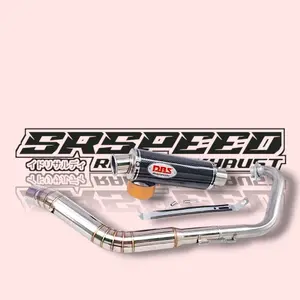 Knalpot racing DBS KARBON suara adem harian untuk PNP kendaraan all sport, Vixion, cbr, verza, mx new, mx old, dll Motorcycle