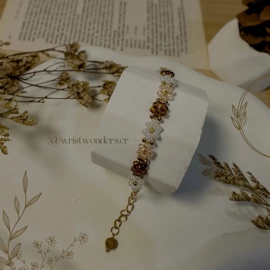 Gelang manik daisy beads bracelet