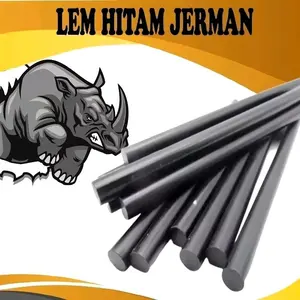 lem hitam Jerman buat tambal ember super kokoh / lem tembak kuat dan erat