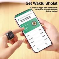 Gambar Cincin Tasbih Digital Smart Dzikir Ring Smart Counter Penghitung Digital Pengingat Doa RC18 - RC18 Black - 18mm dari Tskymicool indo Kota Administrasi Jakarta Barat 5 Tokopedia