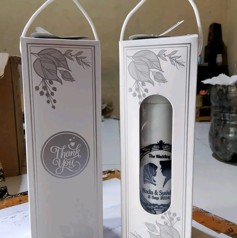 isi 10pcs souvenir botol Tumbler nice 400ml free cetak custom dan tulis nama kemasan box talikur terpisah souvenir pernikahan ulang tahun khitanan buah tangan dan cendramata murah berkualitas 1